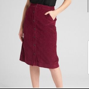 Gap Corduroy Skirt